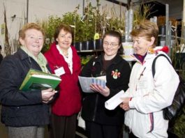 Margaret Ryan (Carmel's Garden Centre, Kilworth, Co Clare); Breda Kehoe (Early Bird Garden Centre, Mallow); Rosemary Flannery (Flannery's Nurseries); Carmel Towey (Carmel's Garden Centre)