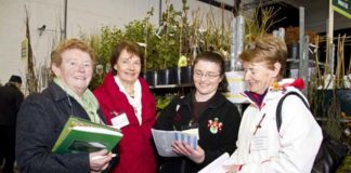 Margaret Ryan (Carmel's Garden Centre, Kilworth, Co Clare); Breda Kehoe (Early Bird Garden Centre, Mallow); Rosemary Flannery (Flannery's Nurseries); Carmel Towey (Carmel's Garden Centre)