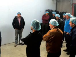 A recent meeting of the commercial mushroom producers organisation