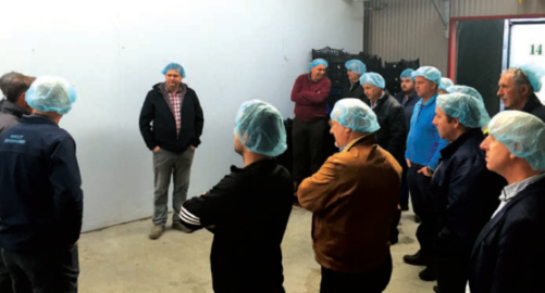 A recent meeting of the commercial mushroom producers organisation