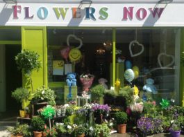 Flowers Now Shop Front