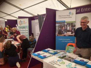 My good-self on the LEO stand at “Flavours of Fingal”