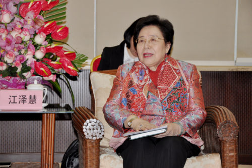 Madame Jiang Zehui comments on the Expo progress in Beijing on March 15th, 2018