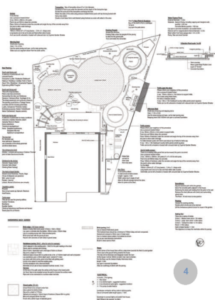 Qualified designers have a range of skills spanning multiple domains. Spatial and planting design, construction, horticulture, electrics, draughting, computer-aided design, sketching, and visualization are just a few. The range is rarely reflected in fees and charges as most clients pay for the product, not the process. The images shown here are just a tiny sample of the products produced by the process. A process that can absorb huge amounts of time, both physically producing, but also in thinking time. Clients rarely pay for thinking time and designers rarely charge for it. It’s a hard thing to pin down. Image 1 shows rendered sketch plan. It’s not scaled or dimensioned and is intended to provide the client with an indicative visual start point. Such plans may be produced during consultations. Image 2 shows the same plan in a draughted format using Autodesk. It is intended to be used by the client and any potential contractor for pricing and construction. Such plans require a lot of survey information, thinking and screen time. Image 3 is another sketch drawing produced during a consultation to assist a client in understanding a radically different treatment for their new house layout. A frequent occurrence during such consultations. Image 4 shows a hard and soft landscape detailing drawing for a garden. Such drawings are produced following an agreement on a sketch layout and can be very time consuming to produce, particularly where a project is being tendered. Image 6 shows a more detailed rendered perspective drawing of a garden. Such drawings are created for more complex, bigger budget projects and can be very time consuming to produce. Image 7 shows a planting layout with supporting images. Such Such drawings are produced for clients and contractors.