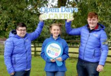 CAFRE students all set for Autumn Open Day