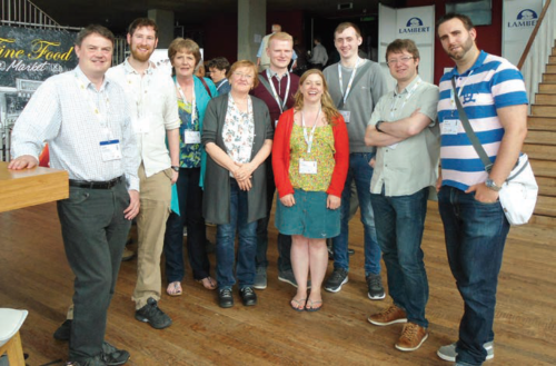 Irish and British mushroom scientists at ISMS mushroom Congress in the Netherlands