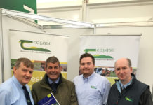 At the National Ploughing Championships today, Friday 21 September, Minister of State at the Department of Agriculture, Food & the Marine, Andrew Doyle TD launched a new Forestry Module in the Teagasc Certificate in Agriculture programme. This module, along with other forestry course components, will be delivered by newly-appointed Teagasc Forestry Liaison Officer, Richard Walsh. Pictured discussing the new forestry module were: Paul Hennessy, Principal Teagasc Kildalton Agriculture and Horticulture college; Andrew Doyle TD, Minister of State at the Department of Agriculture, Food & the Marine; Richard Walsh, Teagasc Forestry Liaison Officer; and Noel Kennedy, Teagasc Forestry Department.