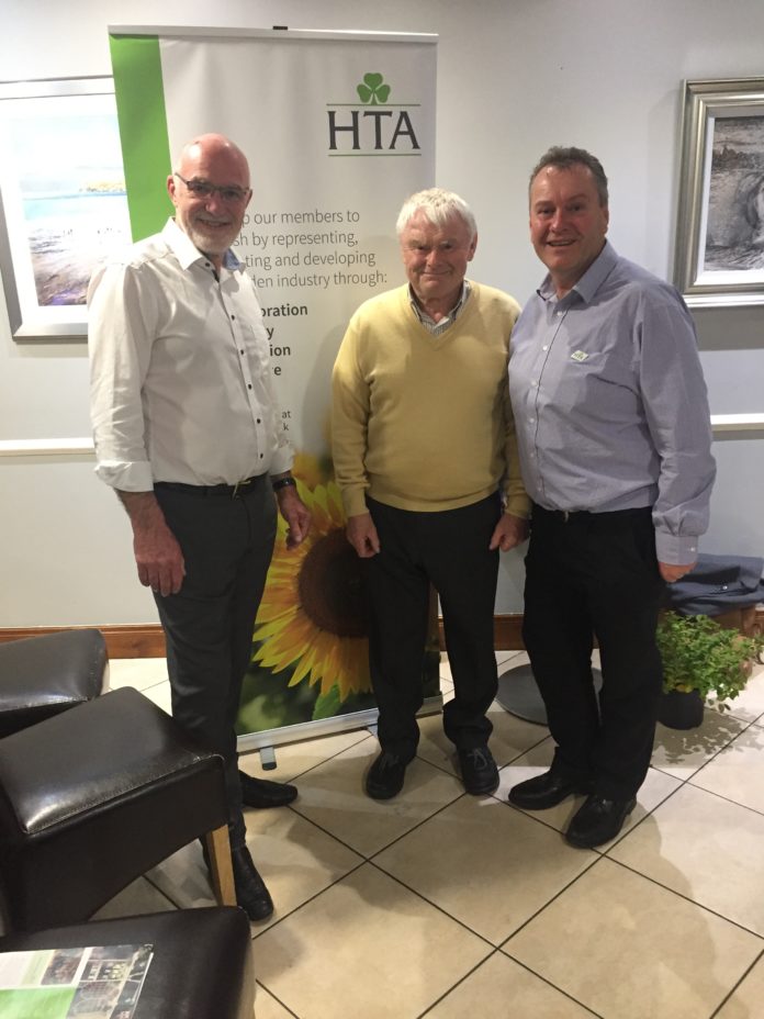 Left to Right; John Stanley, John Shannon (Inver GC & HTA Representative NI), Neil Cummings (HTA Member Support Manager)