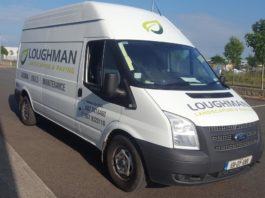 Loughman landscaping Van