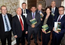 Minister for State at the Department of Agriculture Food and the Marine with responsibility for Forestry, Andrew Doyle T.D, pictures with the COFORD Council, a stakeholder-led advisory body to the Department of Agriculture,Food and the Marine on matters related to forestry.