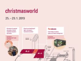 The new hall layout for Christmasworld 2019 provides for maximum inspiration and efficient ordering for buyers of diverse target groups.