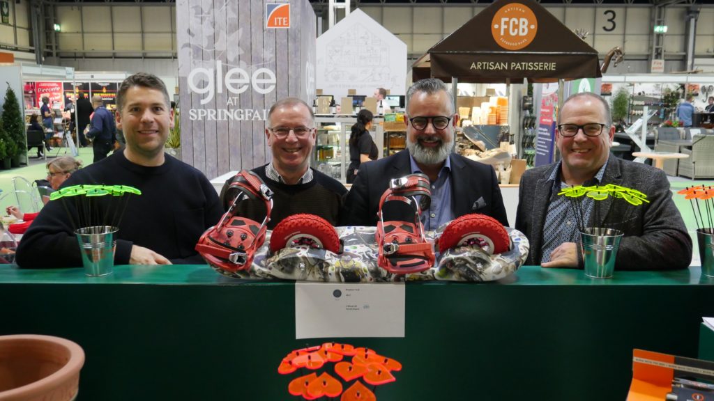 Glee at Spring Fair 2019 - New Product Showcase judges (Image credit - Garden Trade News)