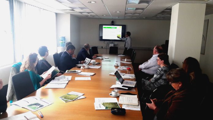Minister of State at the Department of Agriculture, Food and the Marine, Andrew Doyle T.D at the inaugural meeting of the new Organic Strategy Implementation Group in Agriculture House.