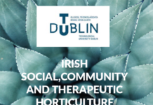 Irish social, community and therapeutic horticulture symposium banner