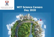 WIT Science Careers Open Day 2020 banner