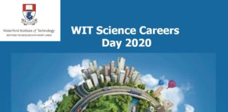WIT Science Careers Open Day 2020 banner