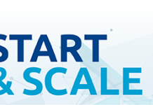 start & scale logo