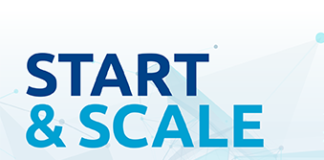 start & scale logo
