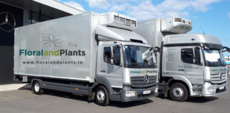An image of trucks of FloralandPlants