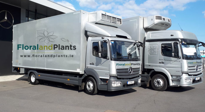 An image of trucks of FloralandPlants